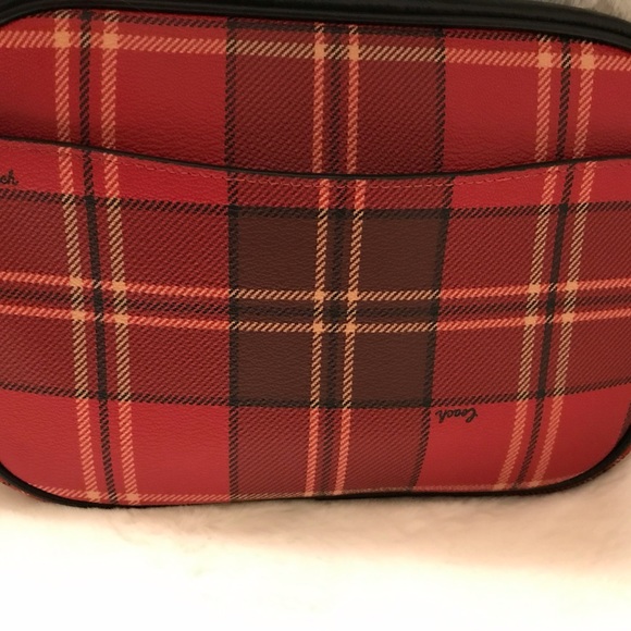 Coach Crossbody Tartan Plaid print - Picture 4 of 5